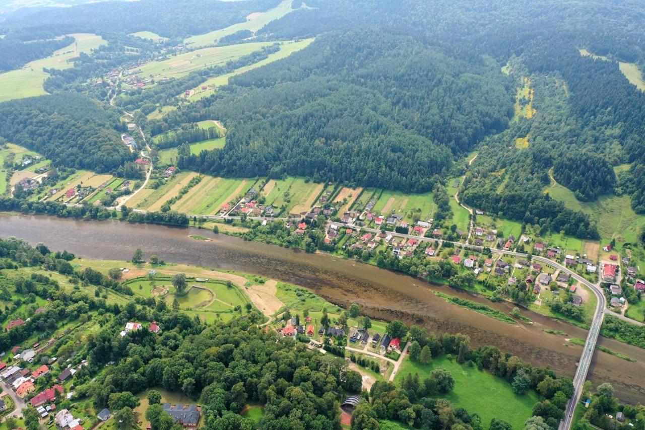 Domki Pod Lasem Lesko Esterno foto